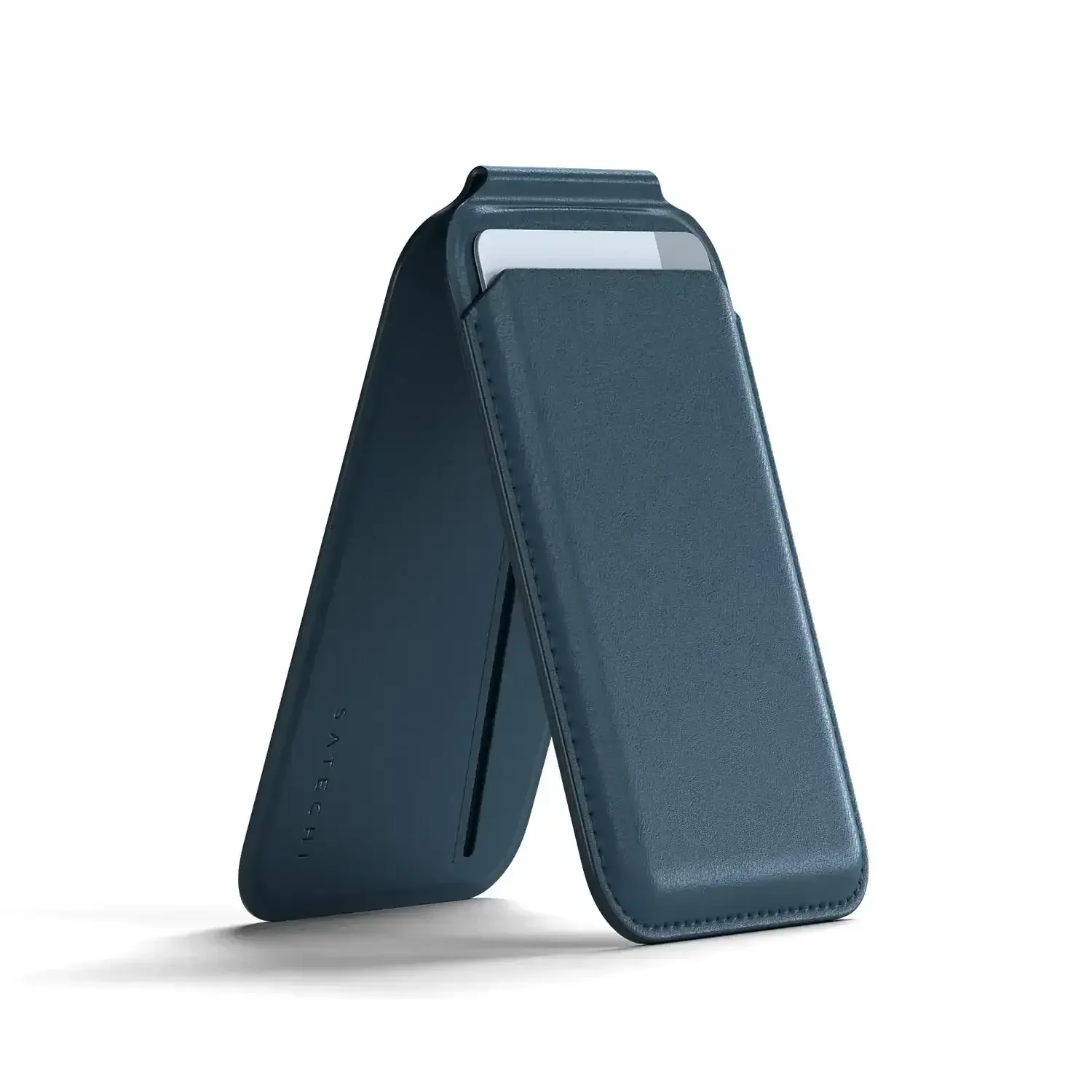 Satechi - Vegan-Leather Magnetic Wallet Stand - Portfel Uchwyt do iPhone - Image 4
