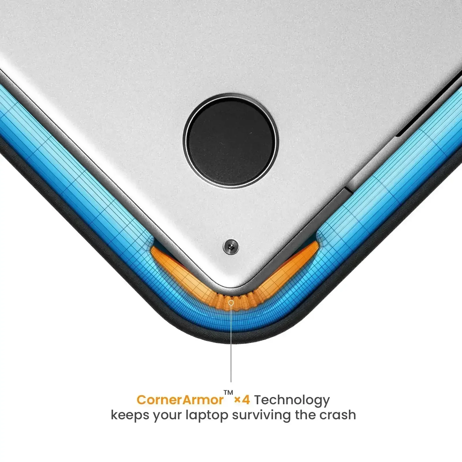 Tomtoc - Defender-A13 Laptop Sleeve for 13 inch MacBook Air/Pro - Pokrowiec na Macbooka - Image 12