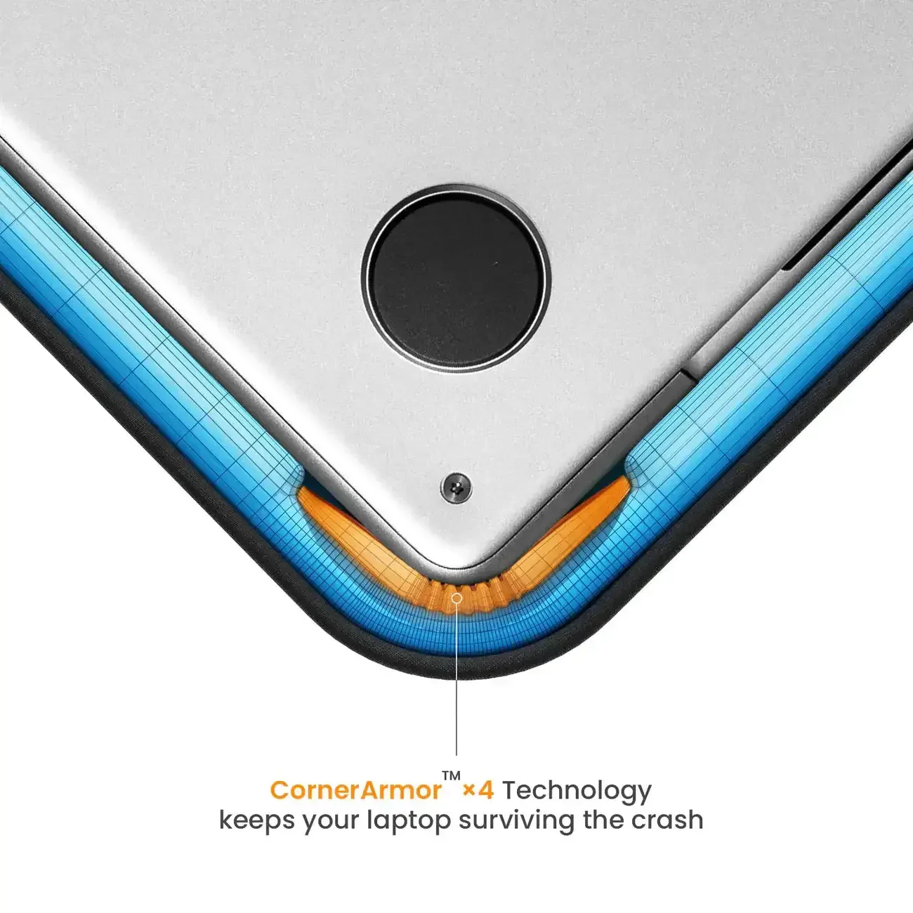 Tomtoc - Defender-A13 Laptop Sleeve for 16 inch MacBook Pro - Pokrowiec na Macbooka - Image 11