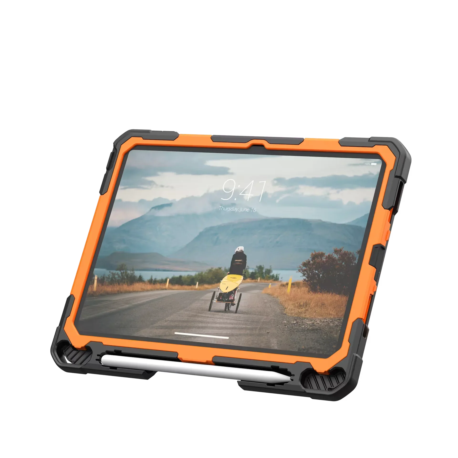 UAG - Plasma iPad 11" with Kickstand & Handstrap Case - Etui z Paskiem na Rękę do iPada - Image 3