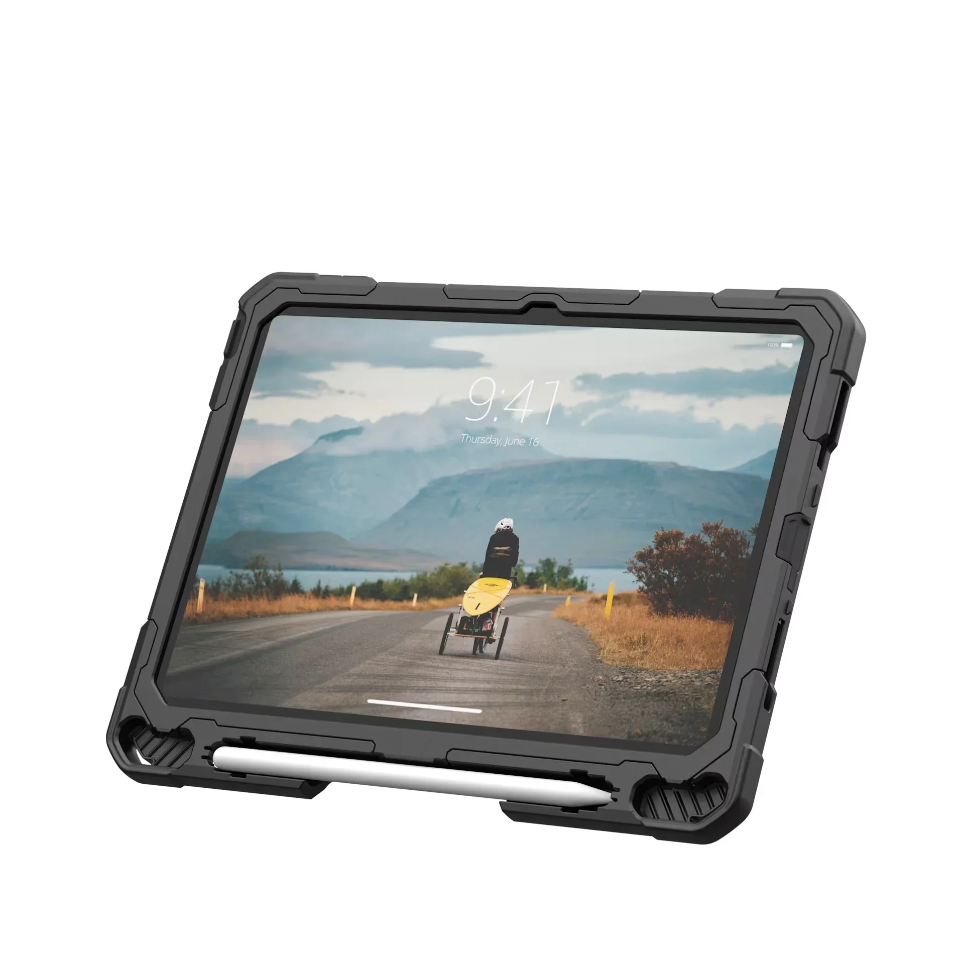 UAG - Plasma iPad 11" with Kickstand & Handstrap Case - Etui z Paskiem na Rękę do iPada - Image 9