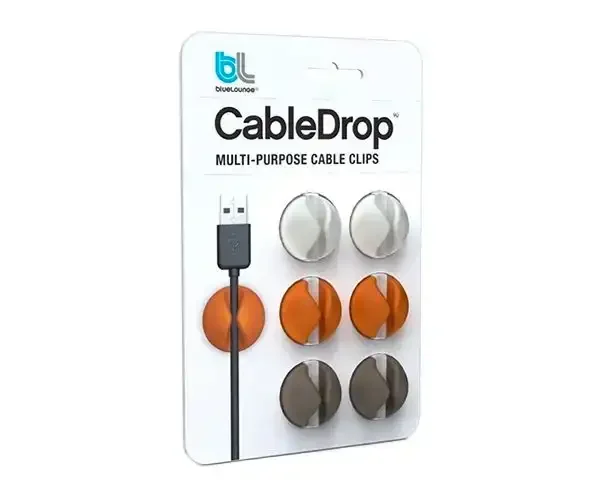 Uchwyt do kabli samoprzylepny - CableDrop - 6 szt. - Image 4