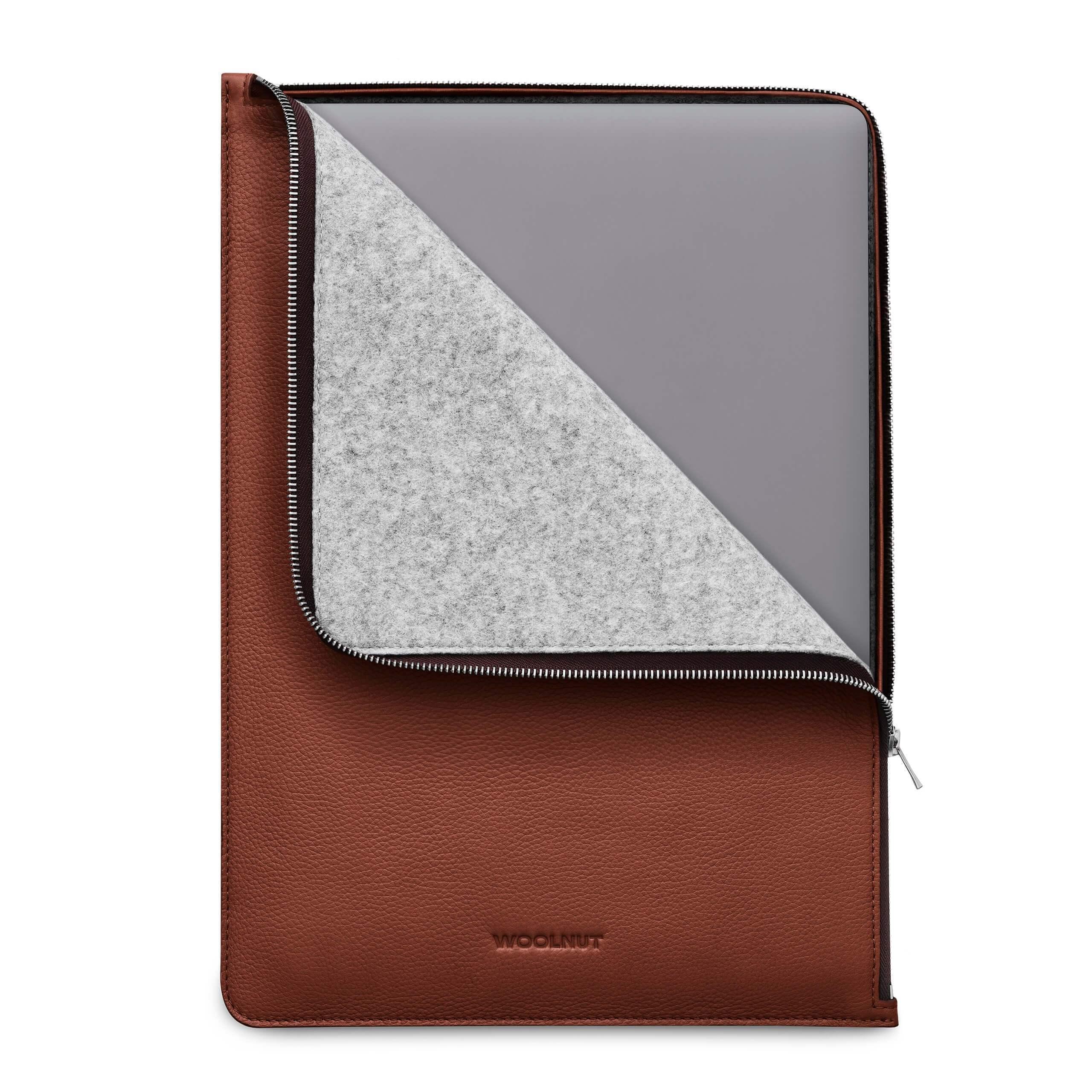 Woolnut - Leather Folio - Skórzane Etui na MacBooka - Image 3